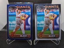 2024 Topps Update Series - Mason Black #US179 Royal Blue & Base (RC) LOT
