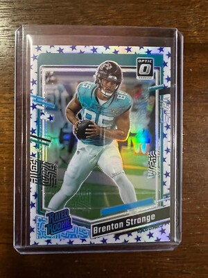 2023 Donruss Optic Football Stars Holo Prizm Rated Rookie Brenton Strange #251