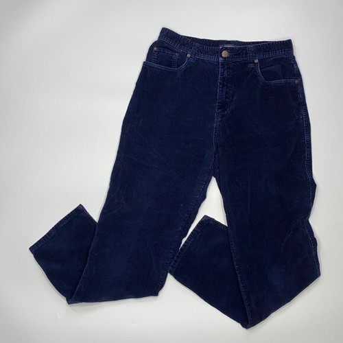 Bill Blass Jeans Stretch Blue Corduroy 