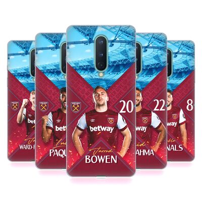 WEST HAM UNITED FC 2023/24 FIRST TEAM SOFT GEL CASE FOR GOOGLE ONEPLUS PHONES