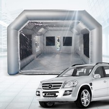 Mobile Inflatable Car Paint Spray Booth Tent Portable Cabin Direct Workstation