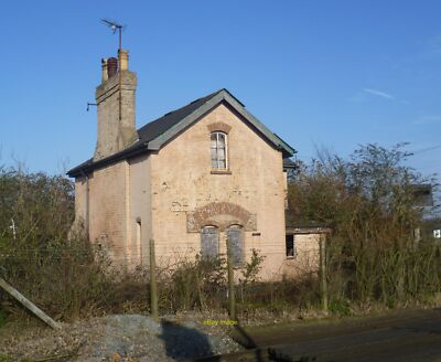 Foto 6x4 Ehemaliges Kreuzungswärterhaus Untere Straße neben der Ebene cro c2013