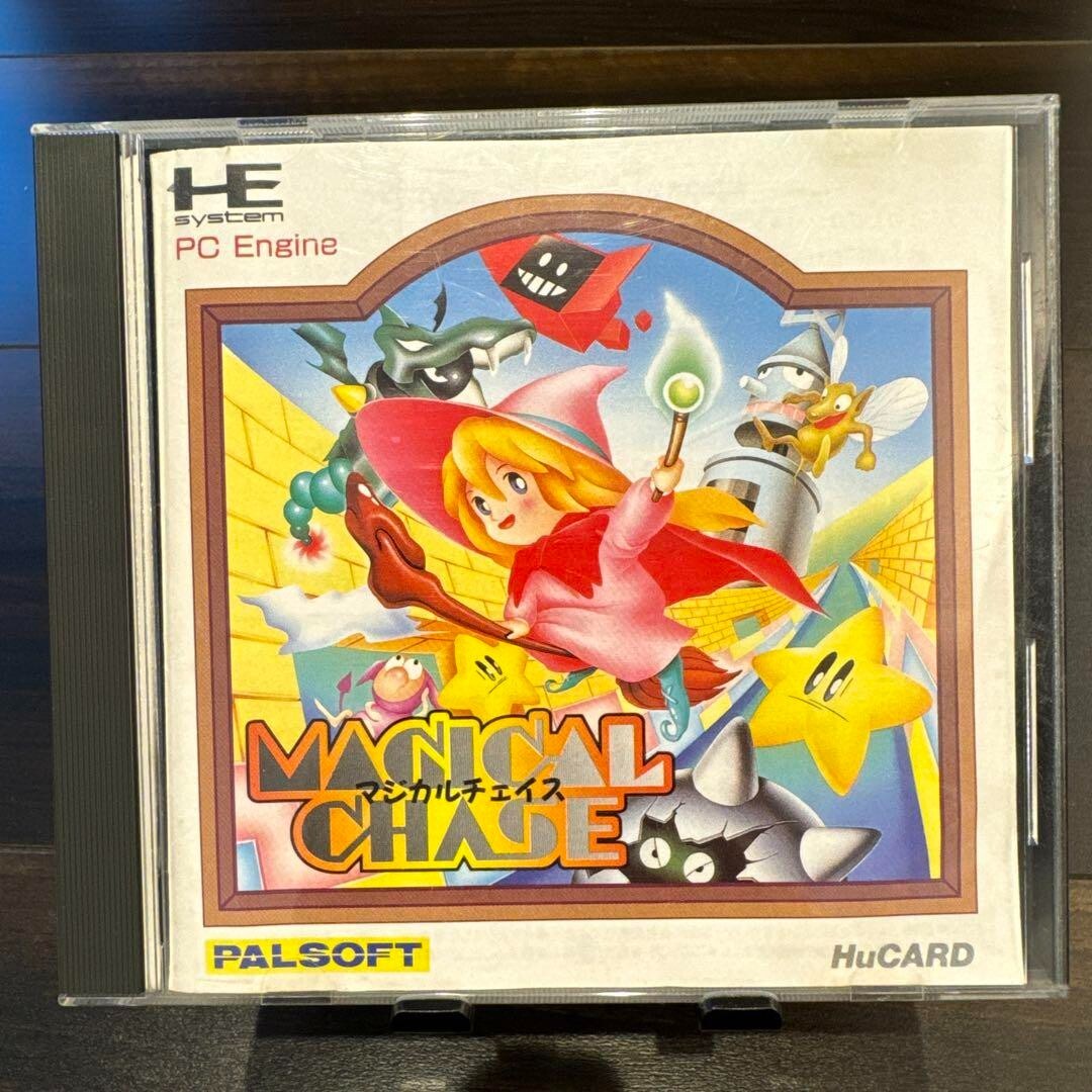 PC Engine MAGICAL CHASE HuCard 1993 NEC Japan *RARE PC Engine MAGICAL CHASE HuCard 1993 NEC Japan *RARE