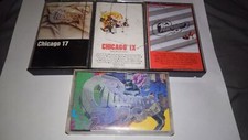 Chicago 4 Cassette Lot: 17, 19, If You Leave Me Now, Greatest Hits