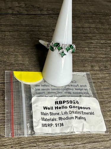 Bomb Party May birthday Well Hello Gorgeous RBP5926 Emerald Size 7