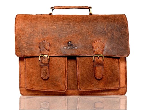 Bed Stu Howie Leather Backpack Cobalt Lux Laptop Travel Bag  display picture 2