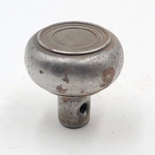 Vintage SINGLE Small Doorknob Steel Salvage Closet Pantry Door Hardware 2"