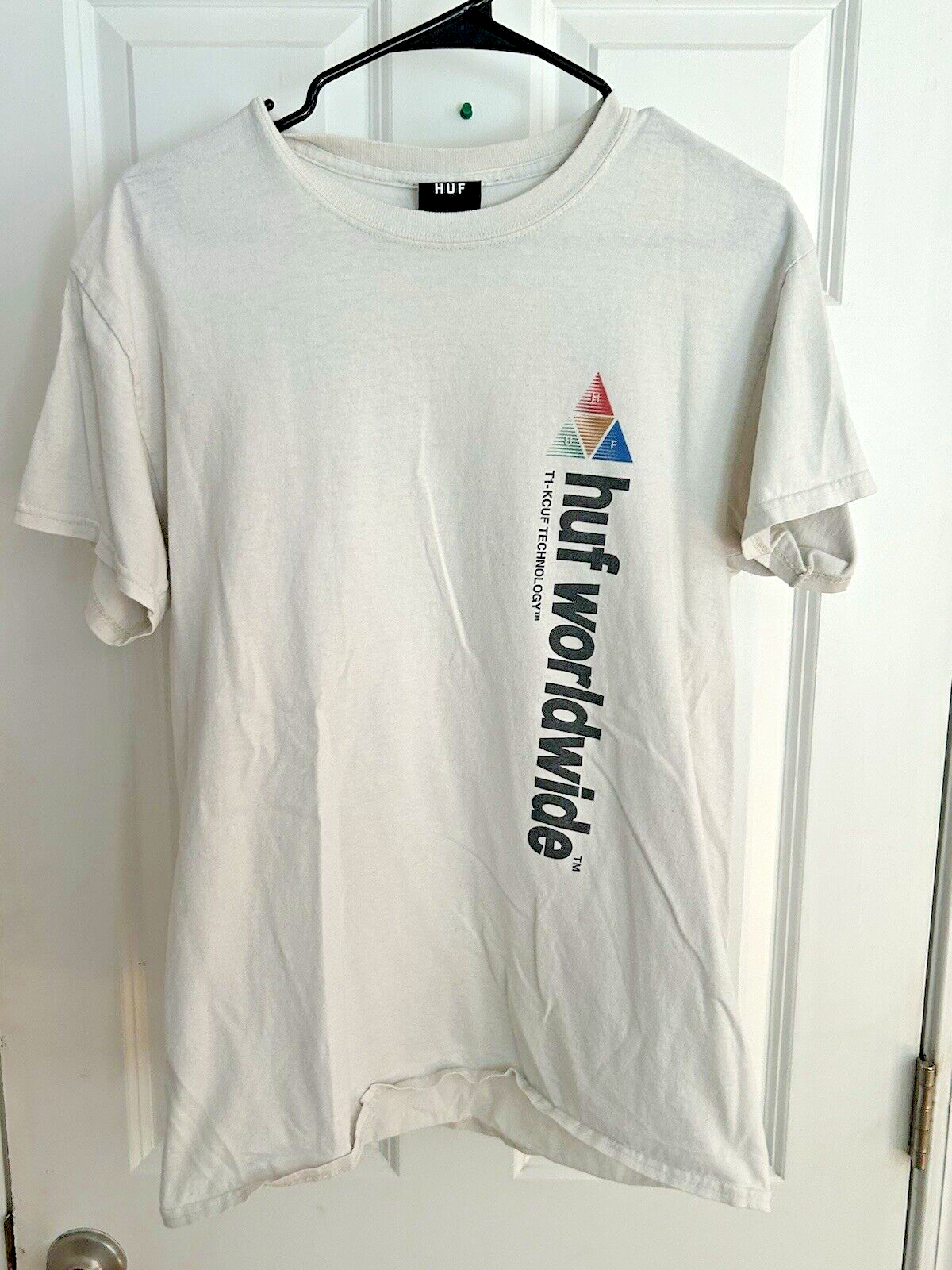 HUF Worldwide Graphic T-Shirt in Medium Size