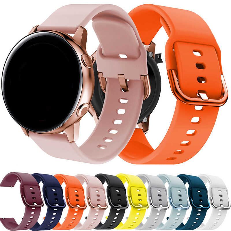 For Samsung Galaxy Watch Active/Active Smart Soft Wristband Sport Watch  Strap