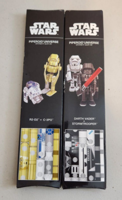 Star Wars Piperdroid Universe Lot of 3-Darth Vader, Stormtrooper,  R2D2, C3PO