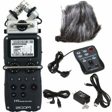 Zoom H5 4-Input / 4-Track Portable Digital Recorder + ZOOM H5 Accessory Pack