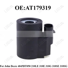 Solenoid Coil AT179319 For John Deere 4045DT050 210LE 310E 310G 310SE 310SG
