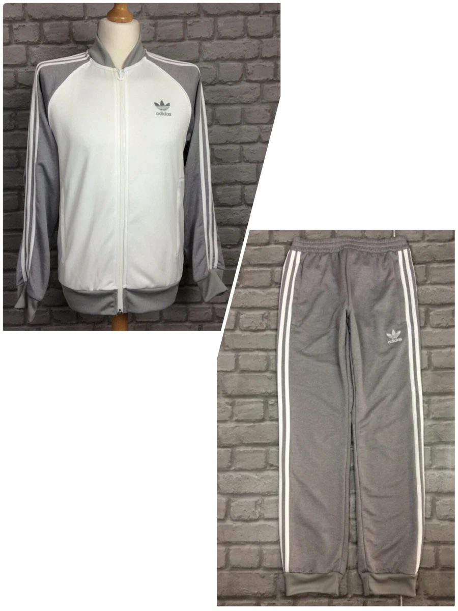 Adidas grey store track top