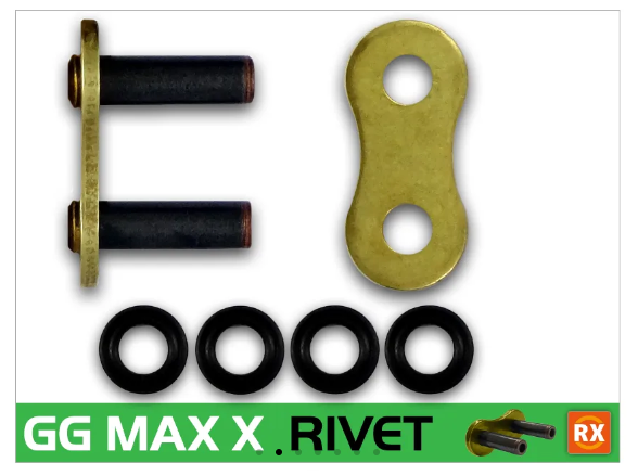 アクセサリー MAX 1990-2024 Kawasaki Ninja ZX6/ZX6R RK MAX-X RX-Ring 120 Link