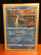 CARTA POKEMON LAPRAS 023/078 HOLO POKEMON GO 2022 ITA NUOVA + BUSTINA 