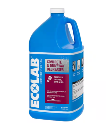 #ad ECOLAB 1 Gal. Concrete and Driveway Degreaser Concentrate Pressure Wash $21.28