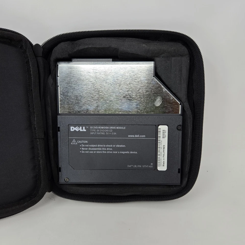 Dell Laptop Inspiron Latitude 8X DVD 24x CD Optical Module Slide-in 18THT-A00 - Image 4 of 4