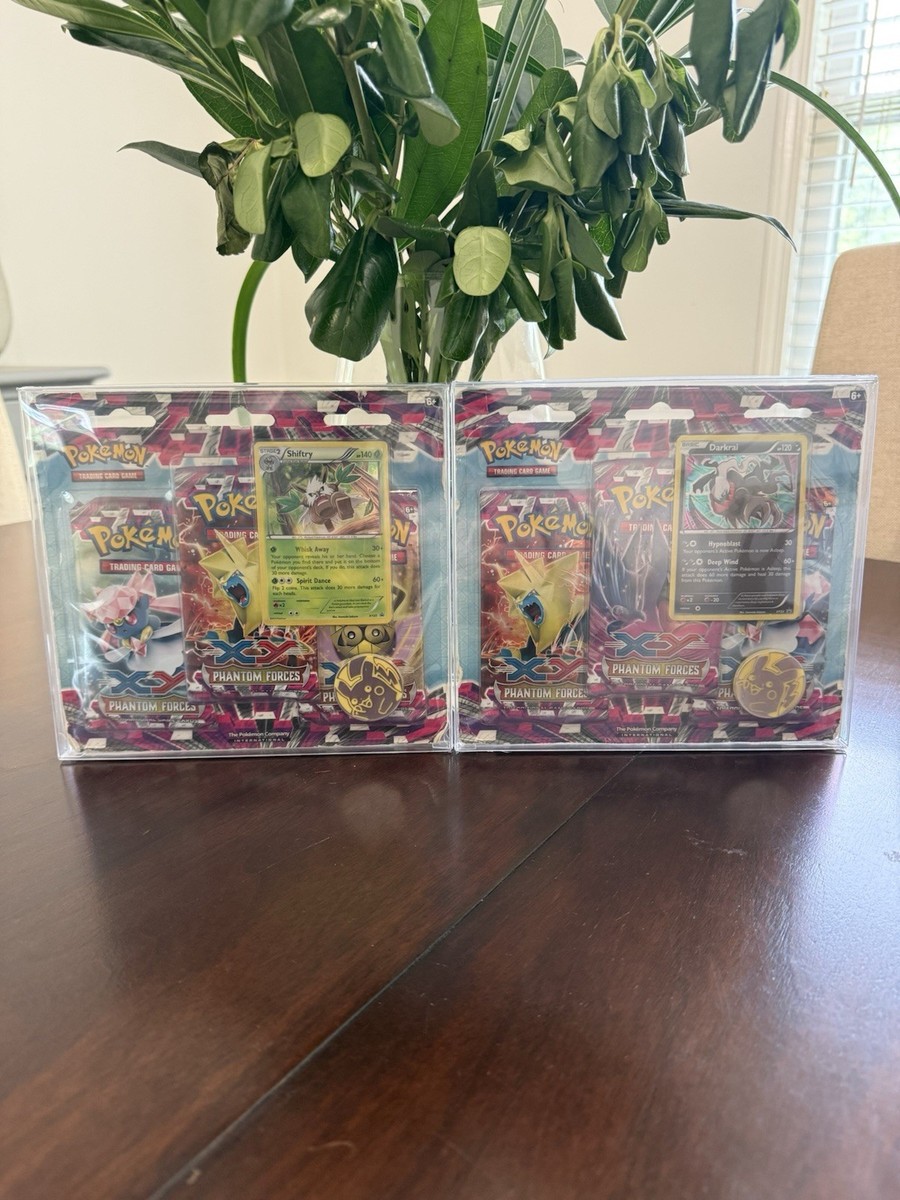 2014 Pokemon TCG - XY Phantom Forces 3-Pack Blister Pack Set - Both Promos - New | eBay 2014 Pokemon TCG - XY Phantom Forces 3-Pack Blister Pack Set - Both Promos - New | eBay