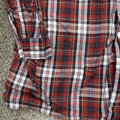 Vintage Weldon Shirt Men's L Club Lounge 1950s Collar Mid Century