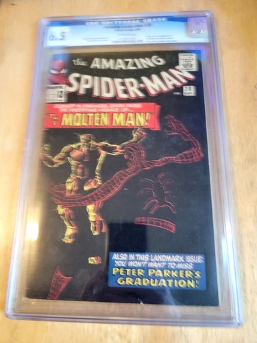 AMAZING SPIDER-MAN #28 1965 CGC 6.5  ORIGIN & 1ST APPEARANCE MOLTEN MAN