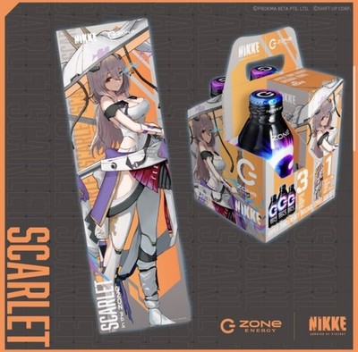 ZONE x Goddess of Victory: NIKKE Original Towel *Energy drinks not