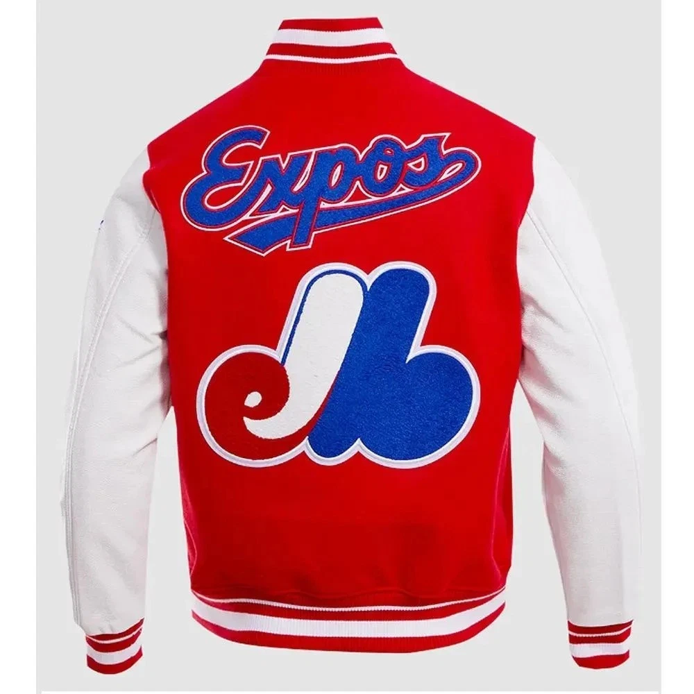 Handmade Montreal Expos Bomber Jacket