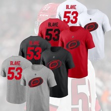 HOT - Jackson Blake #53 Carolina Hurricanes 2026 Player Name & Number for Fans