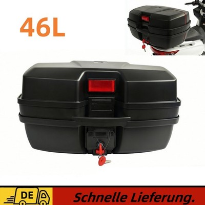 XXL Motorradkoffer Top Case Motorrad Roller Rollerkoffer Topcase Koffer 46 L
