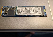 Toshiba 256GB M.2 NVMe PCIe Internal SSD KXG50ZNV256G Health 79 %