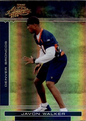 2006 Absolute Memorabilia #60 Javon Walker - FB