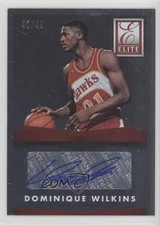2015-16 Panini Donruss Elite Signatures 42/49 Dominique Wilkins Auto HOF 8at