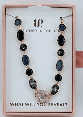 Bomb Party Holiday Jewel Candy ''Perfect Candy Gems'' Luxe Licorice on Rose Gold