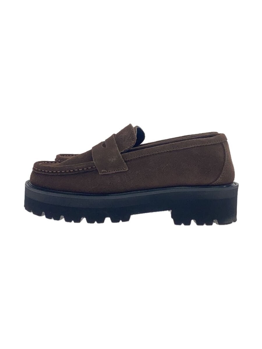 Deuxieme Classe 24cm Brown Suede Loafers for Men
