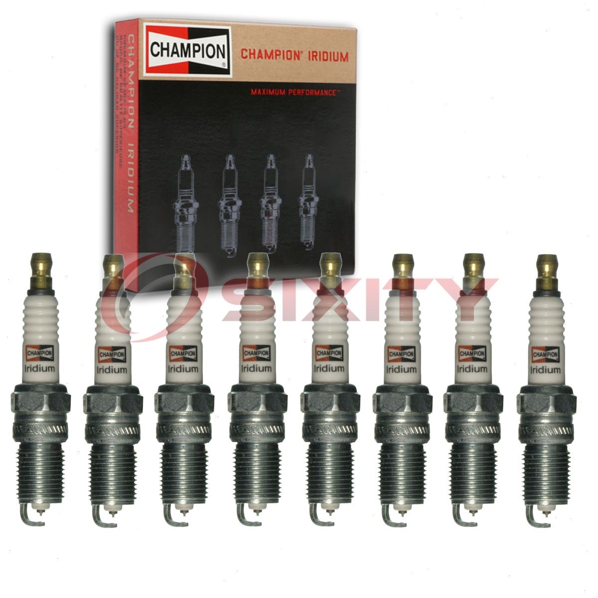 8 pc Champion Iridium Spark Plugs for 1998-2001 Mazda B2500 2.5L L4 Ignition ag