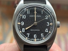Hamilton Khaki Aviation Pilot Pioneer Watch w/Extra Strap H76419931