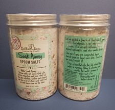 Bella  Bear Soak Away Epsom Salts with Eucalyptus-14.4oz Jar- Vegan  Cruelty