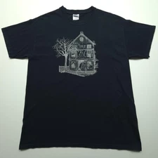 Sage Francis Mens Shirt Large Black Copper Gone Strange Famous Records Hip Hop L