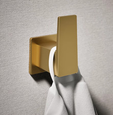 New Sealed Kohler K-26636-2MB Honesty  Robe Hook, Vibrant Brushed Moderne Brass
