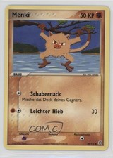 Mankey German Pokémon EX FireRed & LeafGreen #38 2004 on eBay
