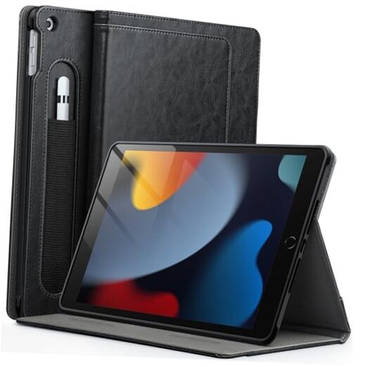 Protective Black Case for iPad 10.2 9th/8th/7th Gen (2021-2019)
