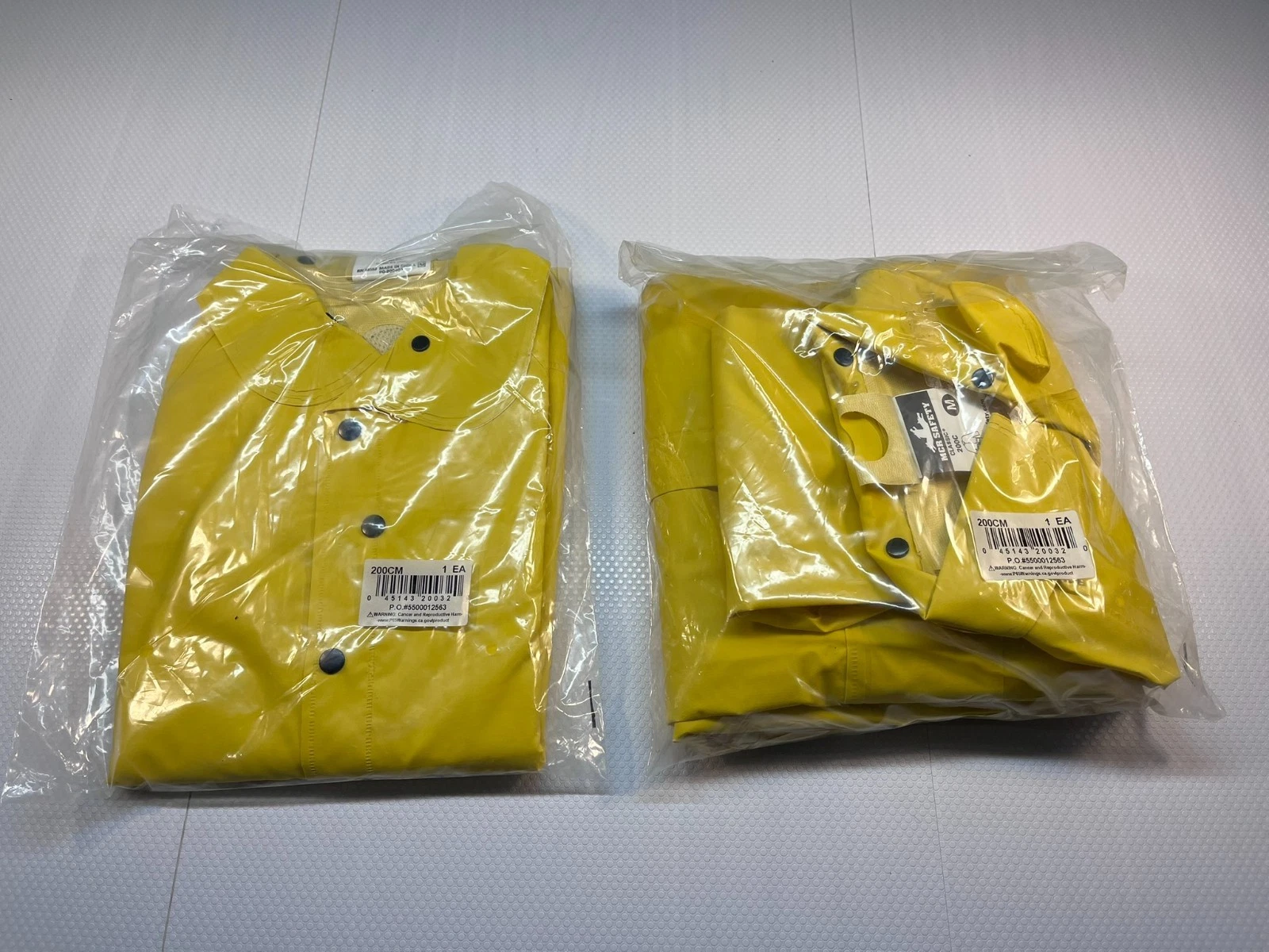 MCR Safety Rain Coat with Hood Classic 200C Size M Qty 2 image 8