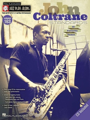 John Coltrane Standards Jazz Play-Along Vol 163 Bb Eb C BC Sheet Music Book CD