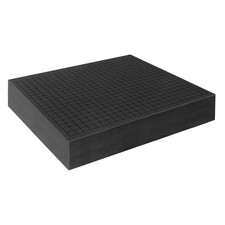 Pick and Pluck Foam Sheets, 1Pcs 16 x 12 x 3 Inch 16x12x3inch, Black