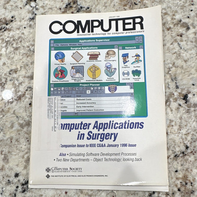 IEEE Computer Society COMPUTER Jan 1996 Vol 29 No 1 Special Issue Surgery
