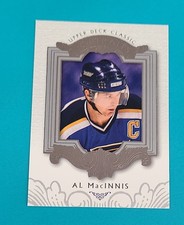 2003-04 UD Classic Portraits #83 Al MacInnis St. Louis Blues HOCKEY Card 3B