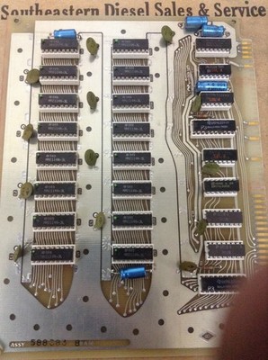 Block Random Access Memory (BRAM) Vintage Circuit Assembly 589383