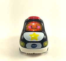 VTech Go Go Smart Wheels Black Police Car Talking Light  Sound Works