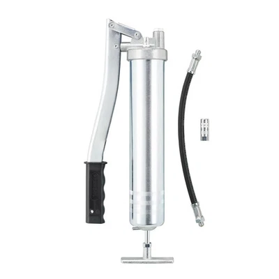 PRESSOL Industrie-Fettpresse Elite K9 verzinkt m. Schlauch f. 400g-DIN Kartusche - Bild 1 von 2