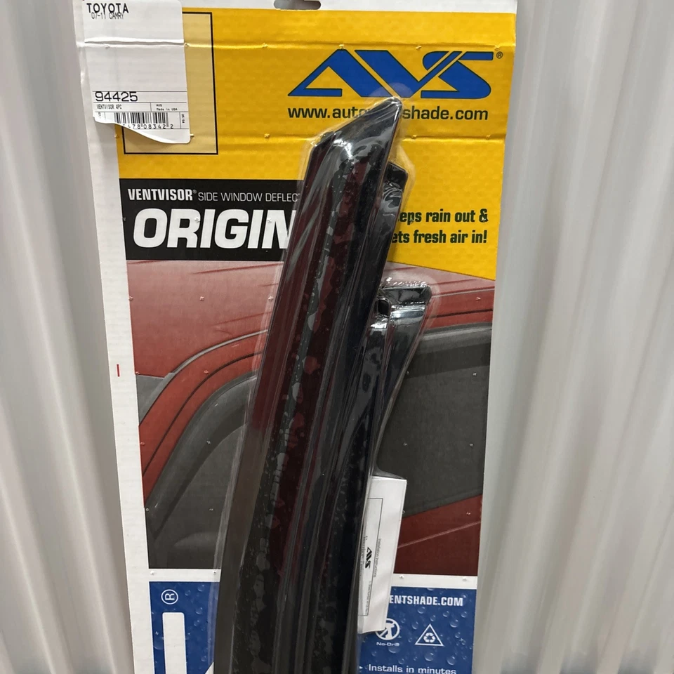 Auto Ventshade 94989 Ventvisor Deflector 4 pc. Fits 14-19 Toyota Corolla Foto 2 de 4