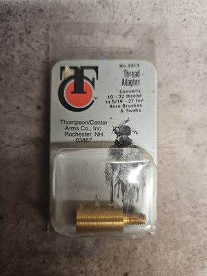 Thompson Center Thread Adapter - 10-32 to 5/16-27 *NEW Old Stock*  T/C OEM   
